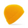 Winter hat - mod. B380:Sun Yellow, 97% acrylic / 2% polyester / 1% elastane, One Size